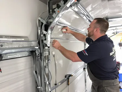 Noisy Garage Door Fix in Greenwich, CT