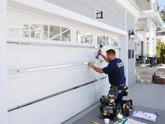 Professional garage door installation by Greenwich Garage Door Repair in Greenwich