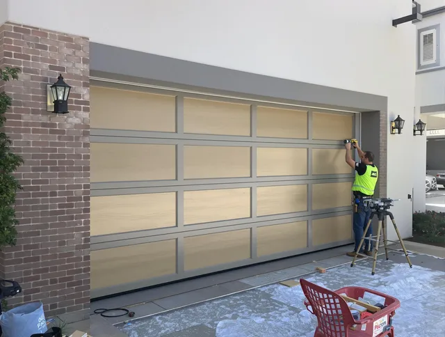 Garage door replacement service by Greenwich Garage Door Repair in Greenwich